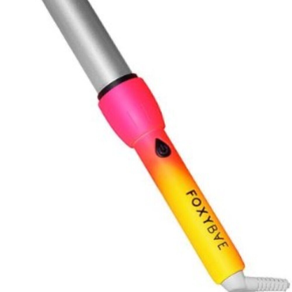 FoxyBae 25mm Neon Curling Wand Ceramic Tourmaline Barely Used